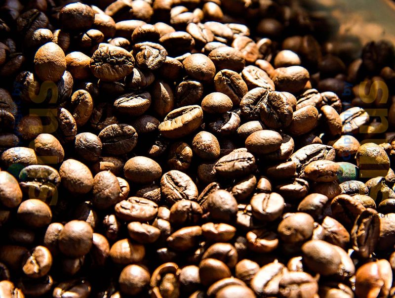 geröstete Kaffeebohnen