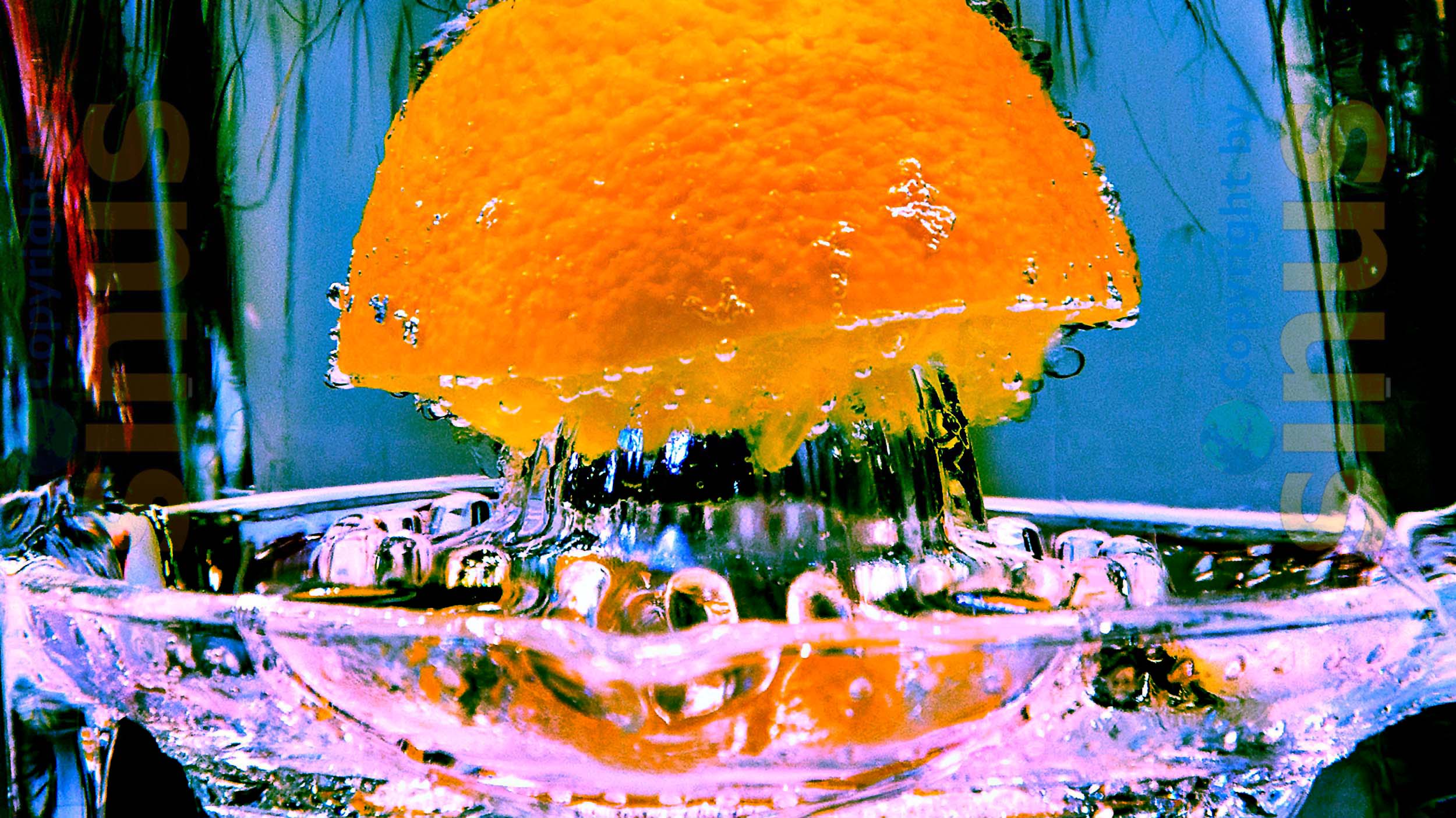 Orangenpressen
