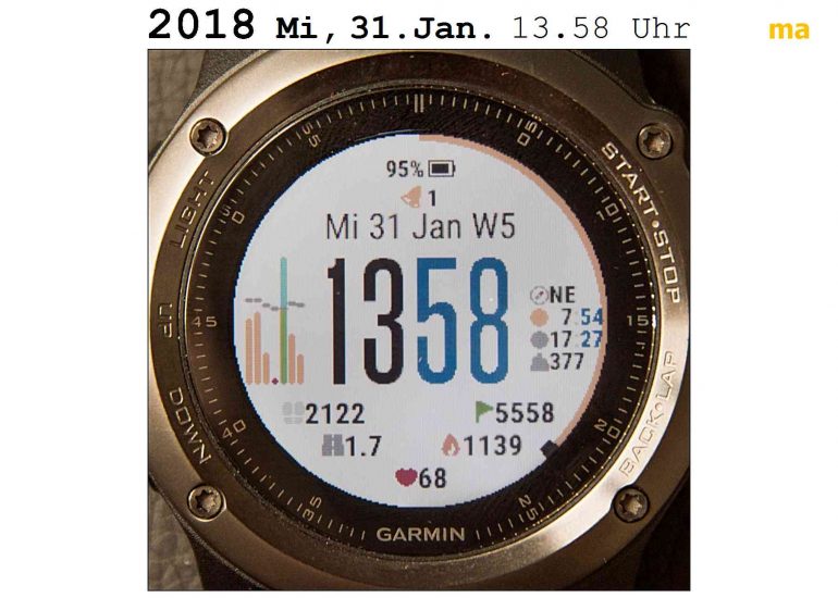 Fenix 3 HR copyright by SINUS and David