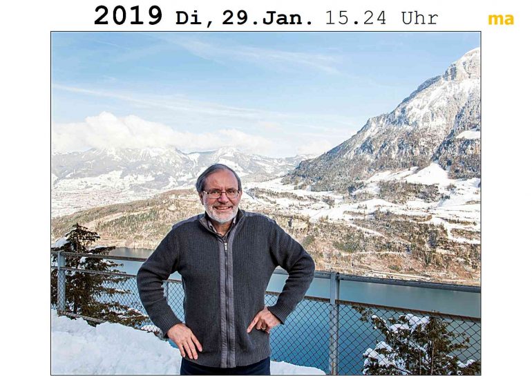 Aussicht von Seelisberg auf Vierwaldstättersee copyright by SINUS and David