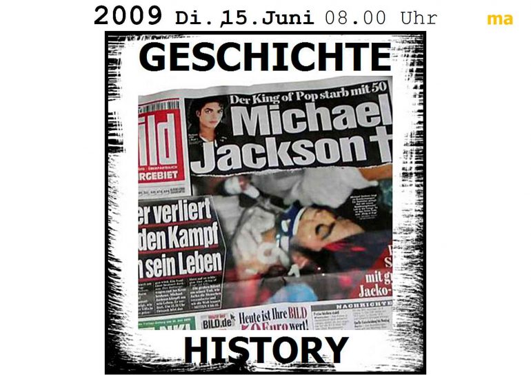 Michael Jackson stirbt an Überdosis Medikamenten copyright by SINUS and David